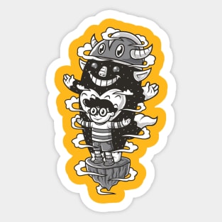 Imaginary Friend Sticker